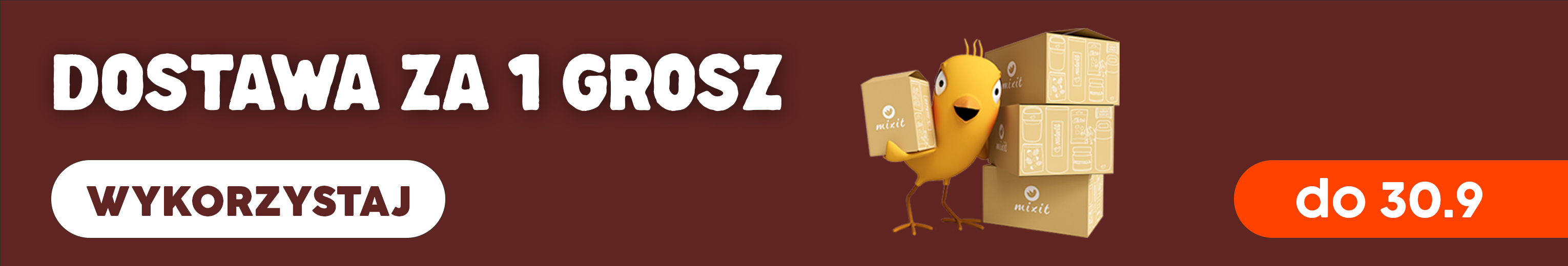 Dostawa za 1 grosz