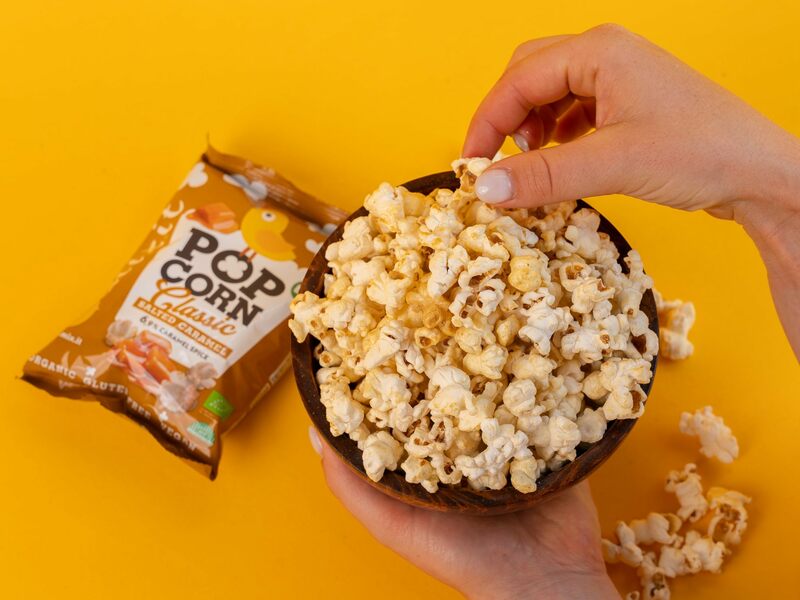 BIO popcorn - Słony karmel