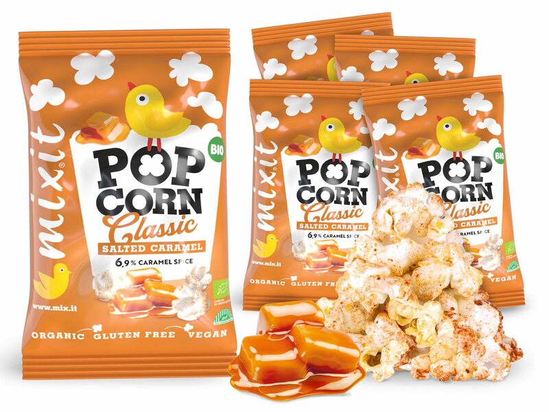 BIO popcorn - Słony karmel (5 szt.)