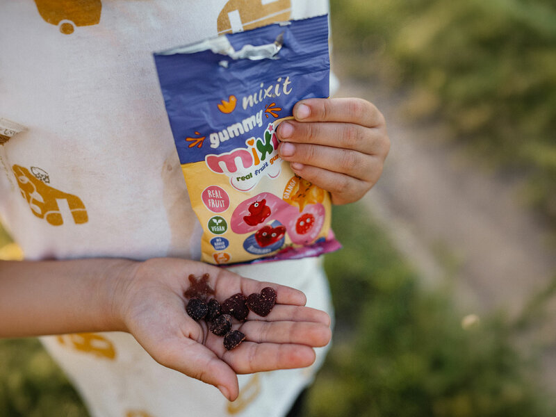 Velká degustační sada přírodních bonbónků Mixies