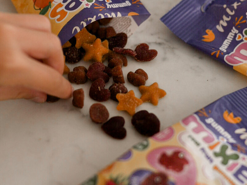 Duży zestaw degustacyjny żelków Mixies