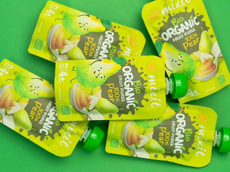 Mixit BIO ovocná kapsička – 100 % Hruška