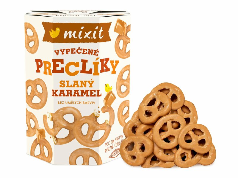 Mixit preclíky – Slaný karamel