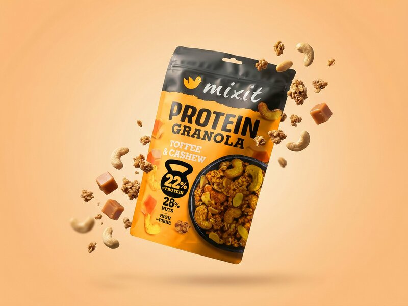 Protein granola - Toffee & kesudió