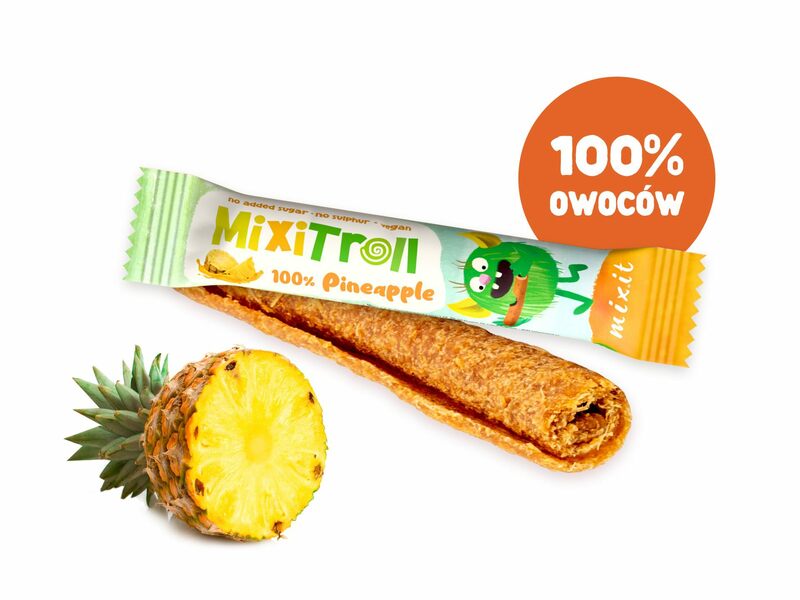 Owocowa rolka MixiTroll - 100% Ananas