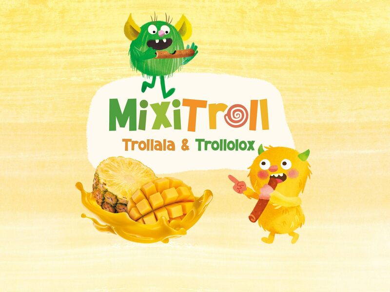 MixiTroll Fruchtrolle Ananas