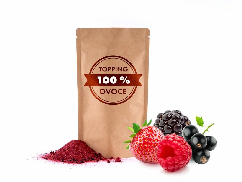 Mix lyofilizovaného ovoce – topping