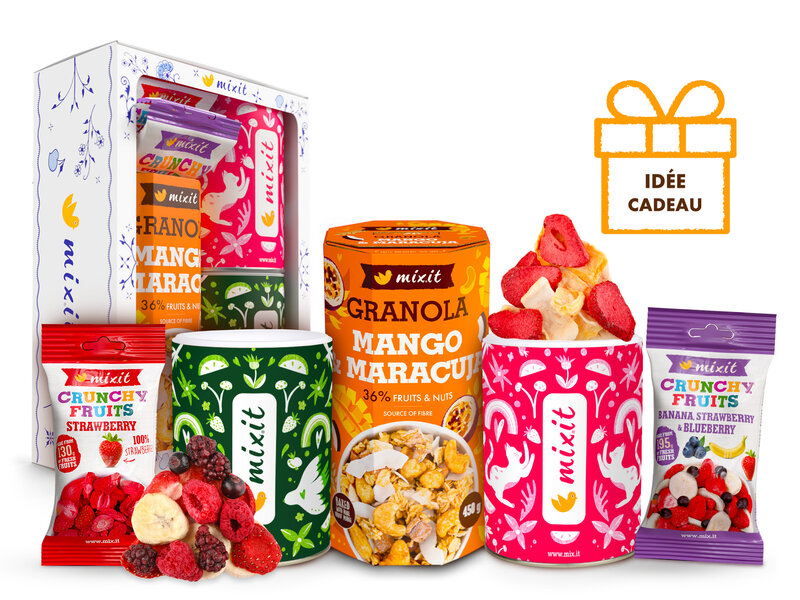 Coffret cadeau de Noël – Plaisirs fruités