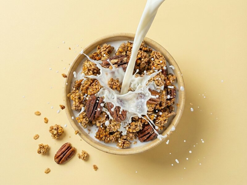 Proteinová granola z pece – Javorový sirup & pekany	
