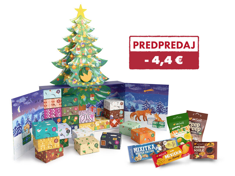 Adventný kalendár Mixit 2026 – Čarovný stromček