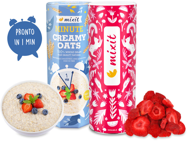 Set famiglia: Fragola & Mixit Creamy Oats