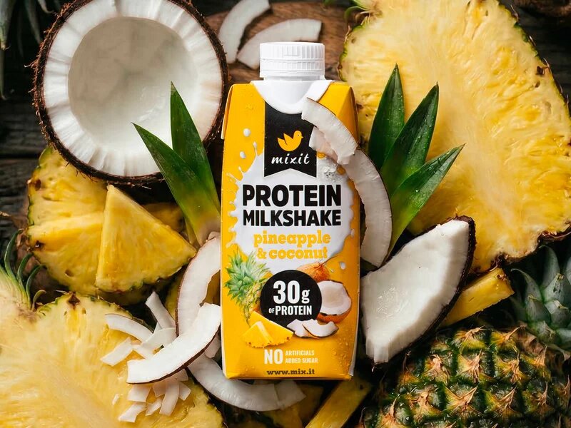 Mixit proteinový milkshake – Ananas & kokos (6 ks) 