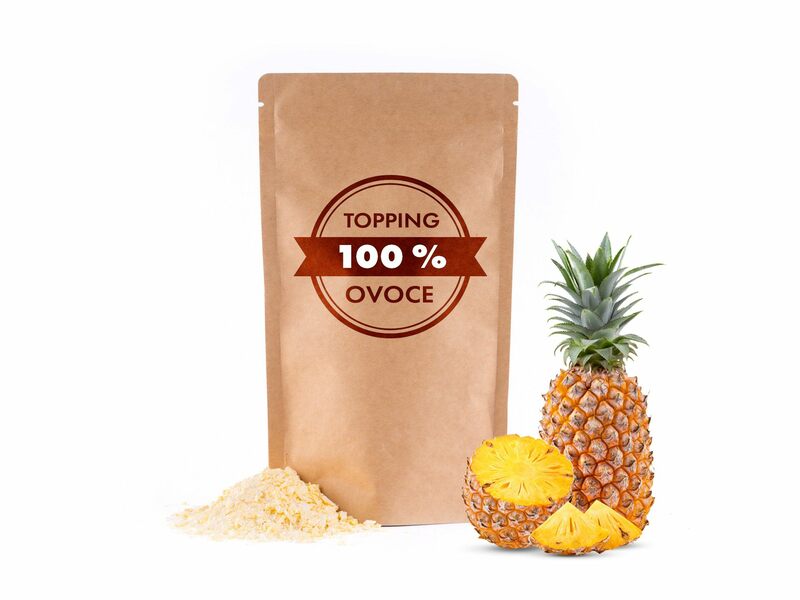 Lyofilizovaný ananas - topping