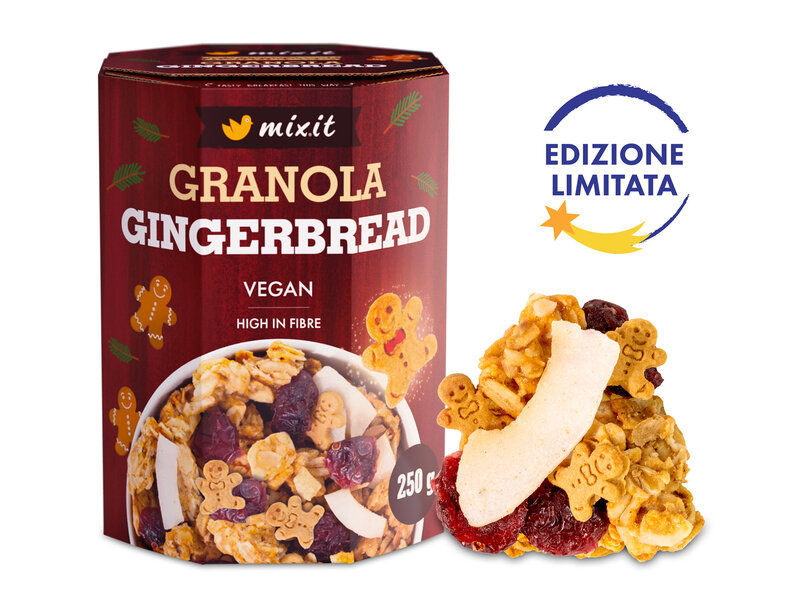 Granola al pan di zenzero