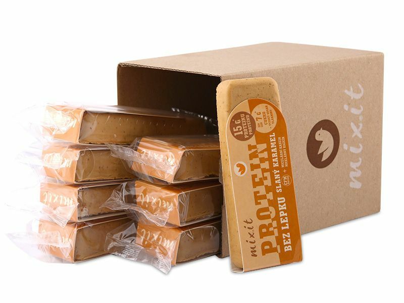 Proteinové Mixitky BEZ LEPKU - Slaný karamel (8 ks)