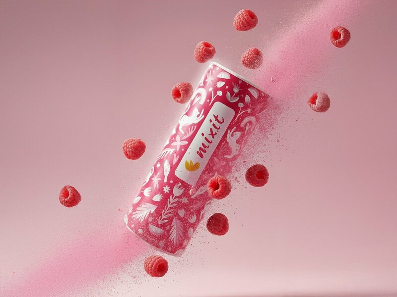 Proteinový Drink Mixit – Malina (6 ks)