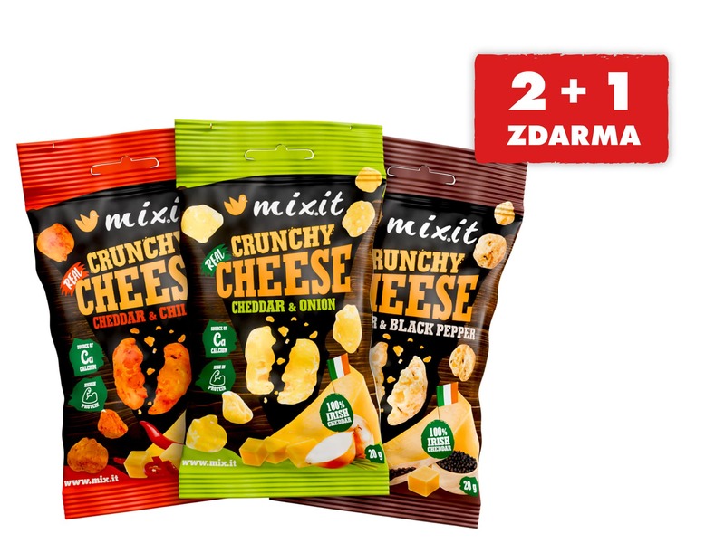 Degustační sada Křupavých sýrů do kapsy