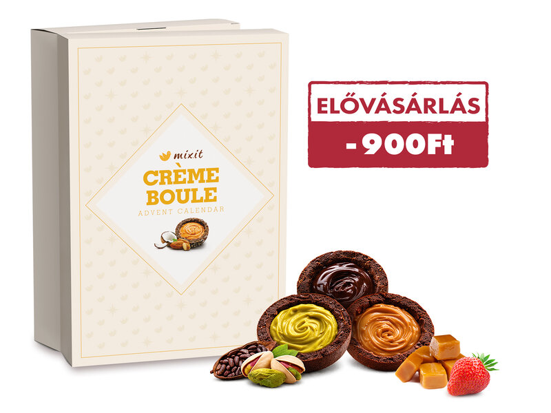 Adventi naptár – Crème boule krémgolyó válogatás