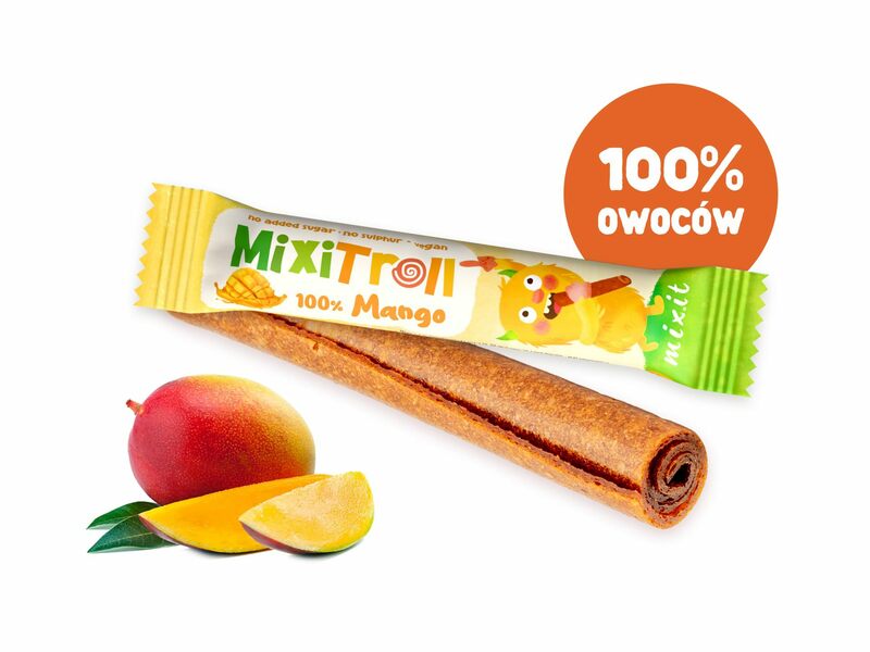 Owocowa rolka MixiTroll - 100% Mango