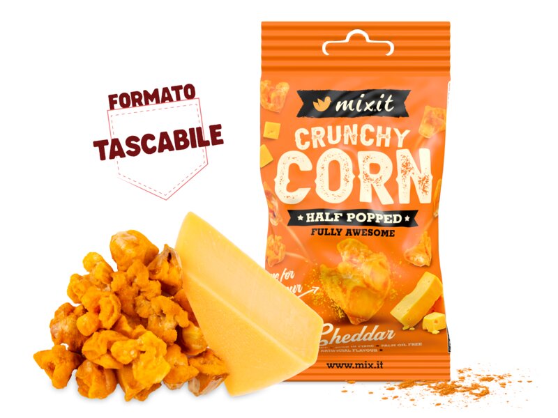Crunchy corn da tasca – Cheddar