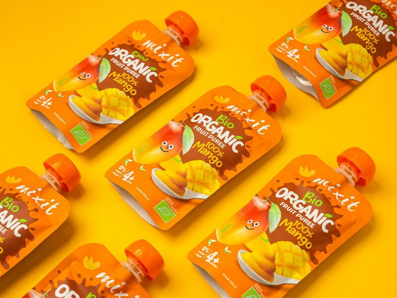 BIO owocowy mus Mixit - 100% Mango