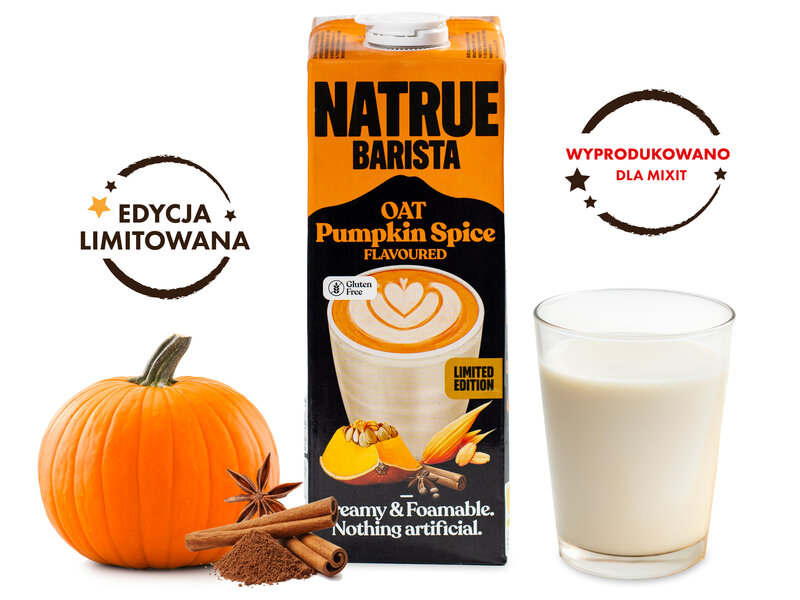 Pumpkin Spice Oat Barista - napój owsiany