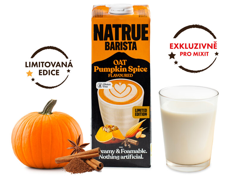 Ovesný nápoj Barista – Pumpkin Spice