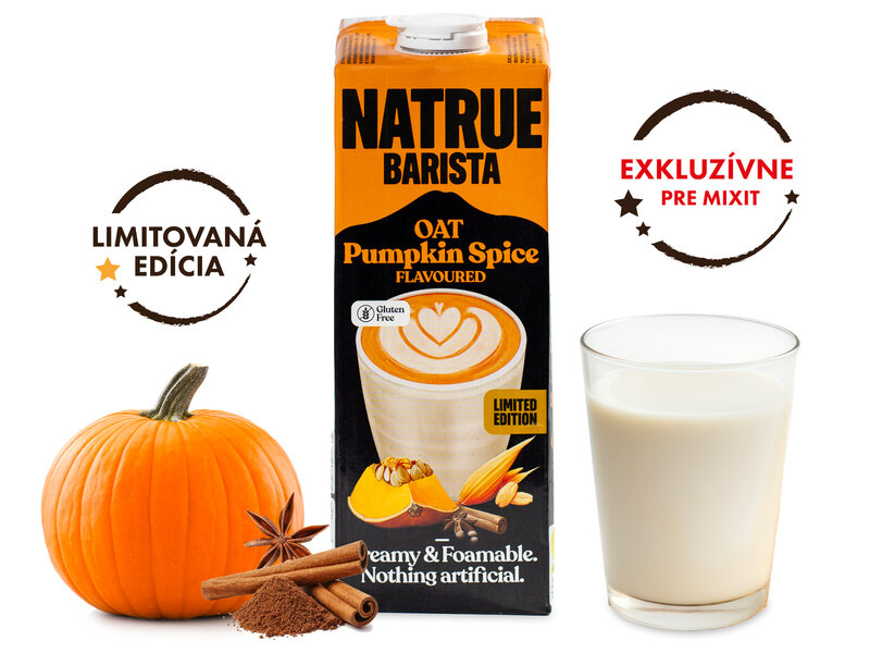 Ovsený nápoj Barista – Pumpkin Spice