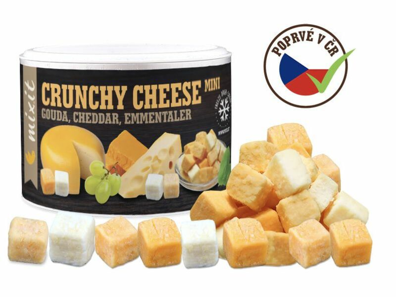 Mix křupavých sýrů: Gouda, Čedar, Ementál