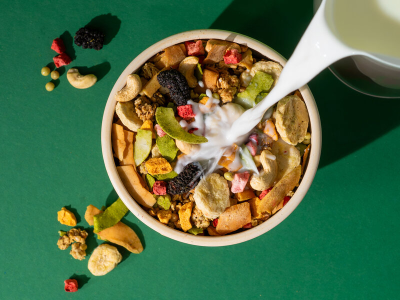 Granola z pece Moniky Leové – Matcha
