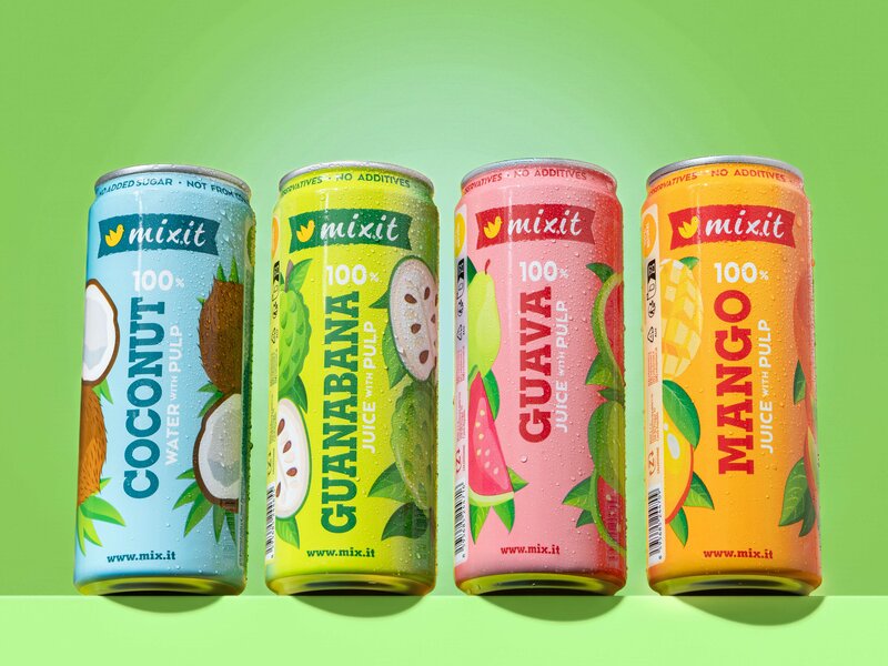 Succo di frutta Mixit – 100% guanabana con polpa