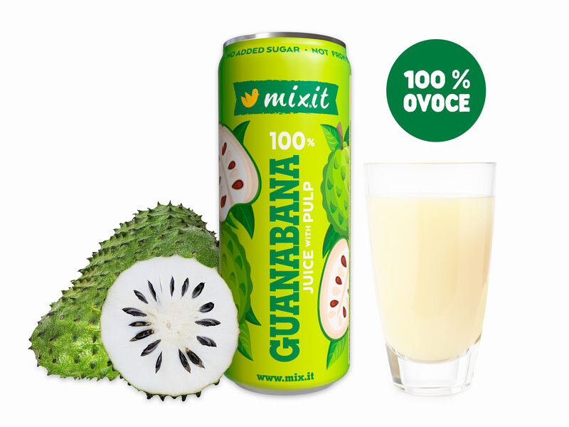 Mixit džus – 100 % guanabana s dužinou
