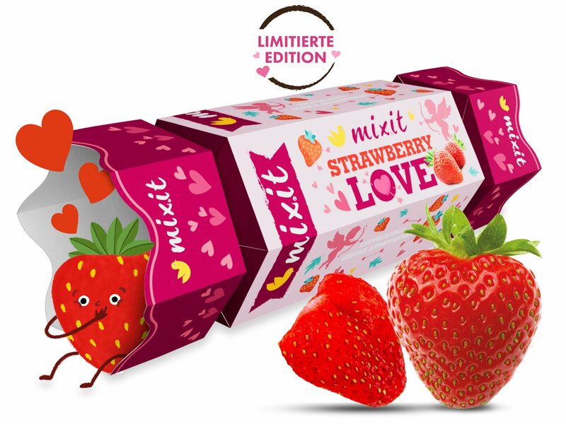 Mixit Bonbon – Ganze knusprige Erdbeeren