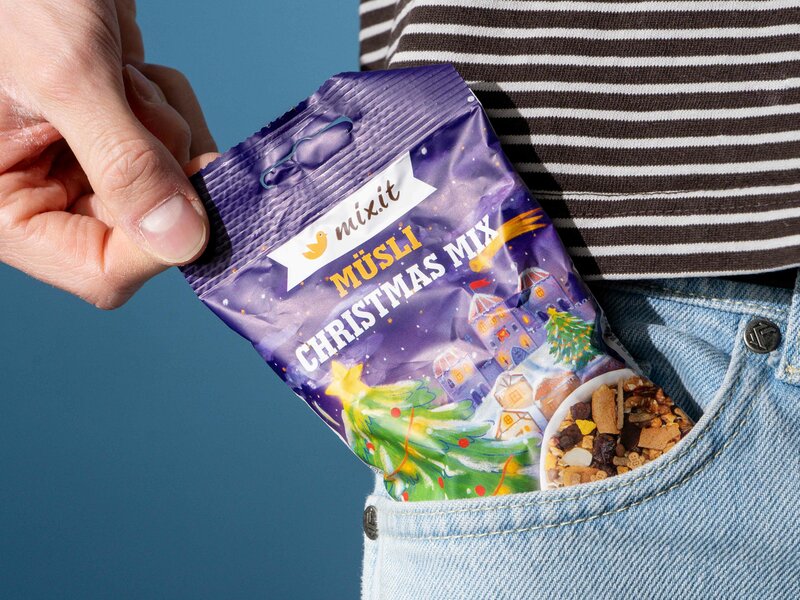 Weihnachtsmix im Taschenformat