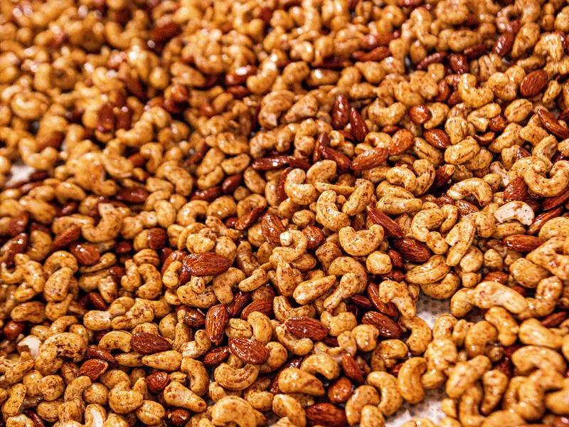 Dárková sada pro muže ořechy med a chilli 