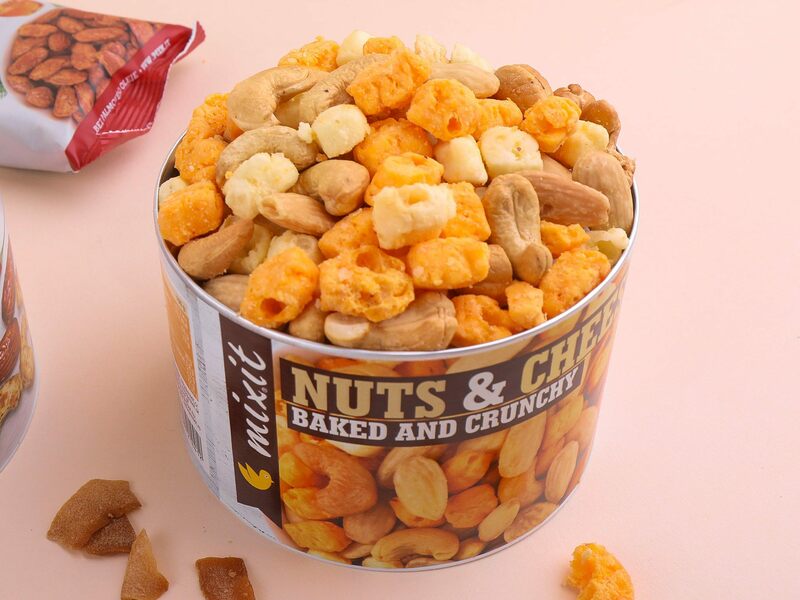 Dárková sada pro muže  Nuts & Cheese dárek ořechy mixit sýr