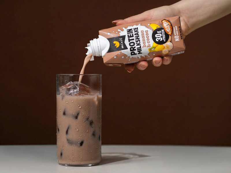 Mixit proteinový milkshake - Banán & kakao