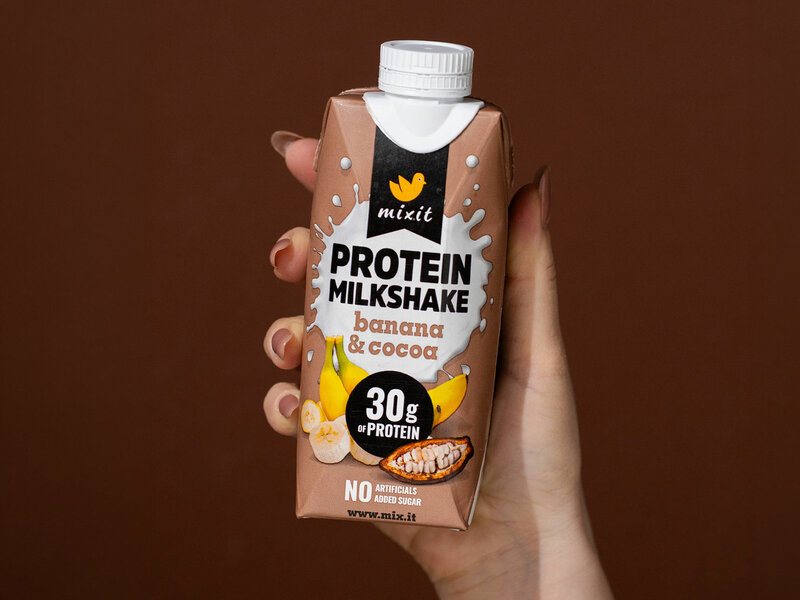 Mixit proteinový milkshake - Banán & kakao