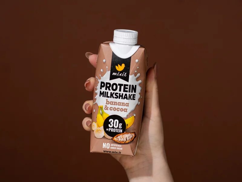 Mixit proteinový milkshake – Banán & kakao (6 ks) 