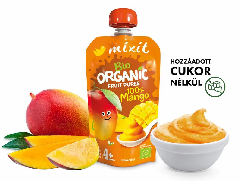 Mixit Bio Gyümölcspüré - 100% Mangó