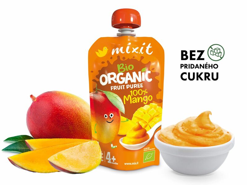 Mixit BIO ovocná kapsička - 100 % Mango