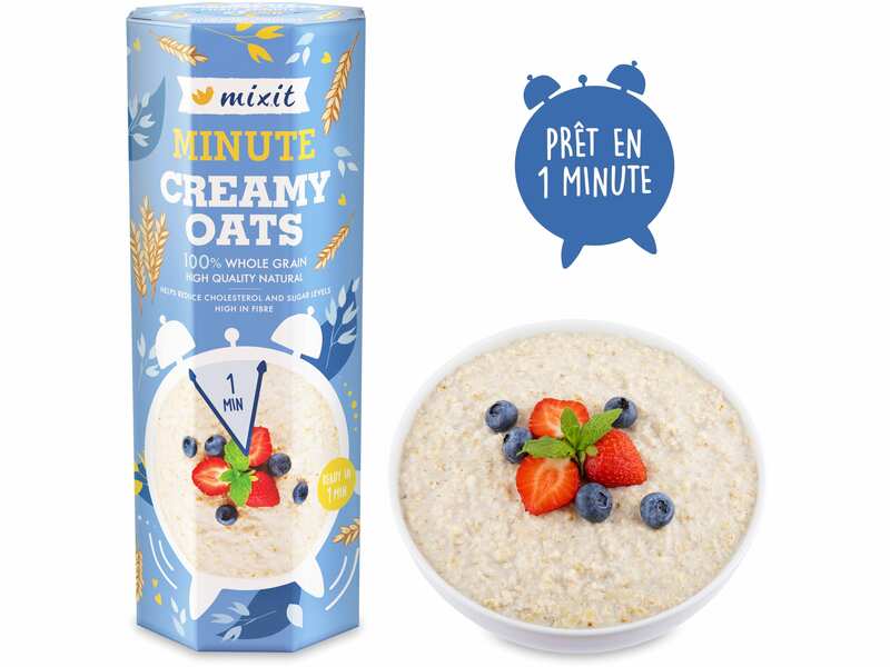 Mixit Creamy Oats – Flocons d’avoine express