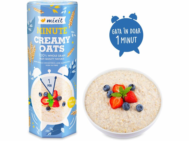 Mixit Creamy Oats - fulgi de ovăz la minut