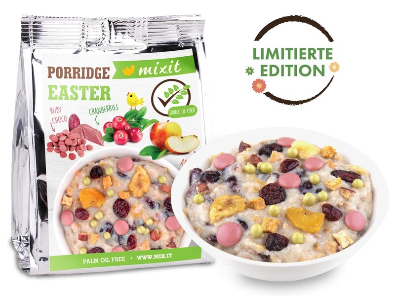 Oster-Porridge im Taschenformat