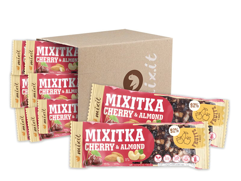 GLUTÉNMENTES Mixitka – Cseresznye + Mandula (9 db)