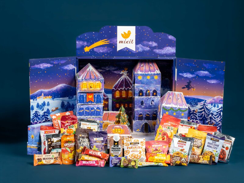 Velký adventní kalendář Mixit 2026 – Vánoce na hradě