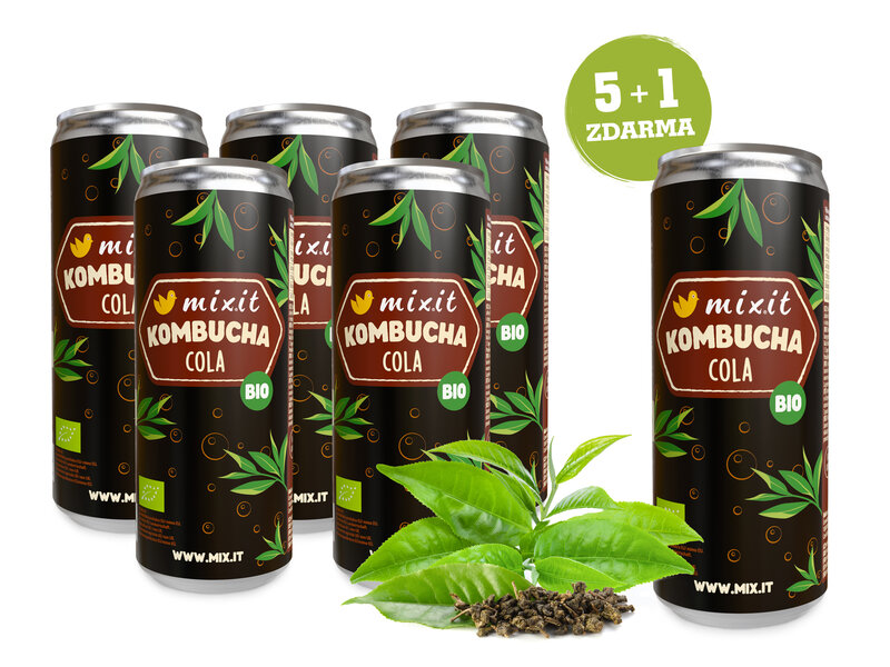 Mixit BIO Kombucha - Cola (6 ks)