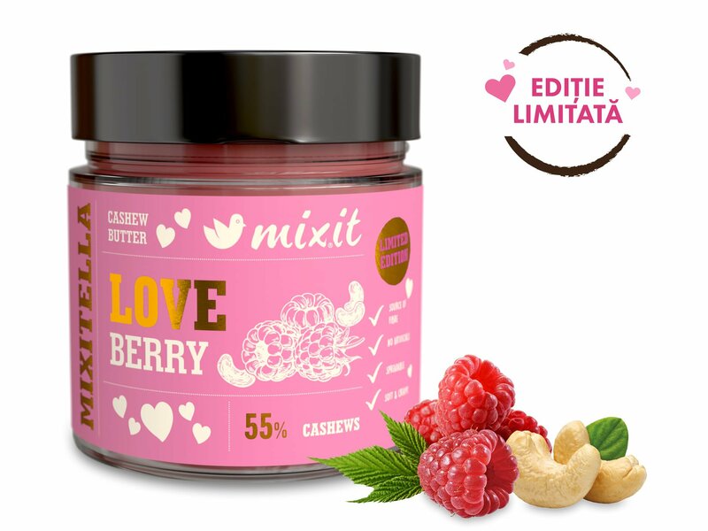 Mixitella Love Berry - caju și zmeură