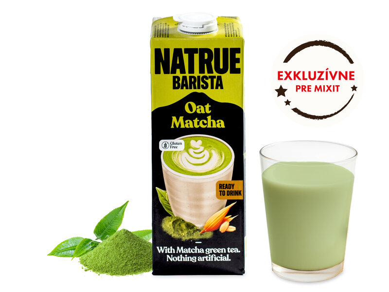 Ovsený nápoj Barista – Matcha