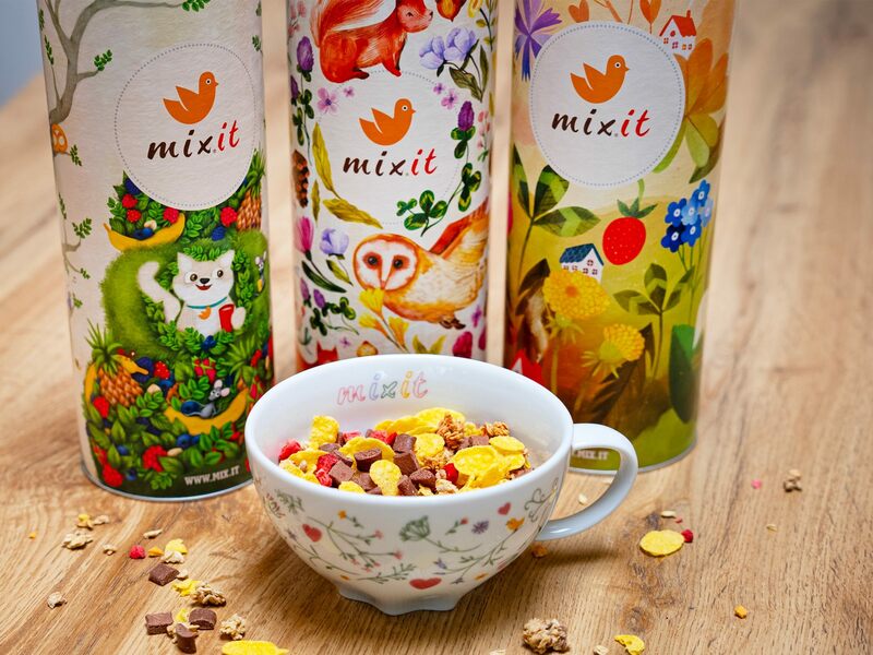 Mixit narodeniny umelecká kolekcia oslava